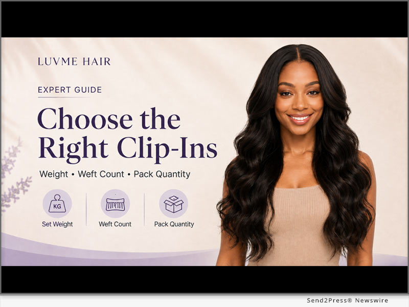 Luvme Hair Explains How to Choose Clip-In Extension Weight, Weft Count, and Pack Quantity