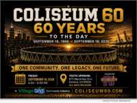 Coliseum 60 commemorates the 60th anniversary of the Oakland-Alameda County Coliseum