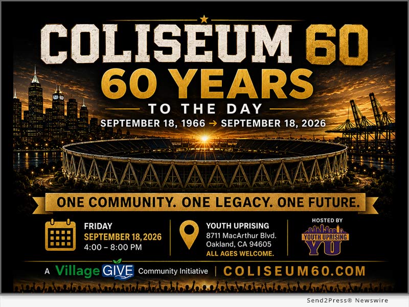 Coliseum 60 commemorates the 60th anniversary of the Oakland-Alameda County Coliseum