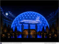 Towering 175 feet high and 300 feet across, Inspiration Space Port’s LED-blanketed dome will be a beacon for miles, and Minnesota’s gateway to the stars.