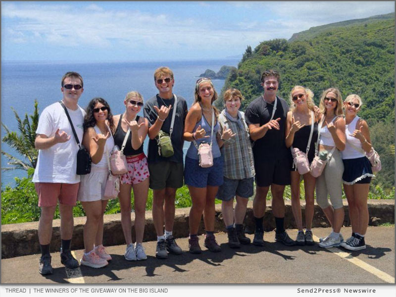 THREAD: The winners of the giveaway on the Big Island.