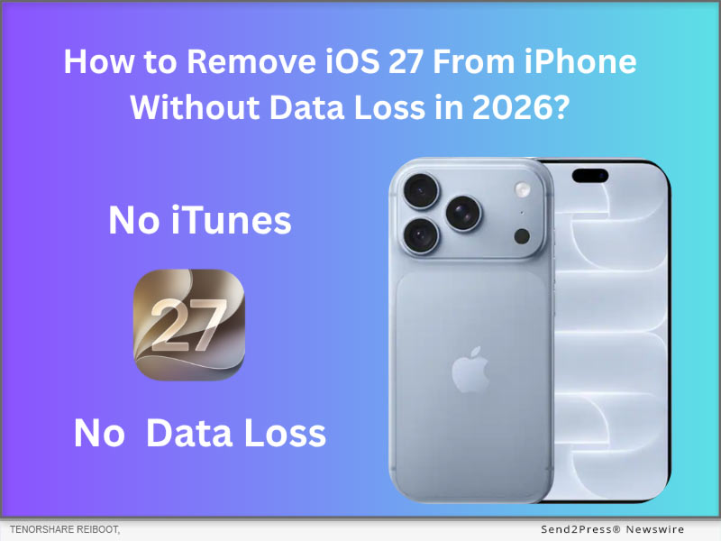 Tenorshare Reiboot: How to Remove iOS 27 From iPhone Without Data Loss