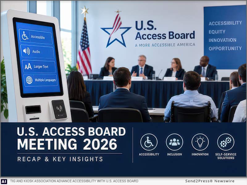 TIG and Kiosk Association Advance Accessibility With U.S. Access Board (AI generated image).