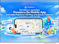 Fonelora Launches Fonelora Go Mobile App and Adds Pokémon GO Map and Route Features to Desktop Location Changer