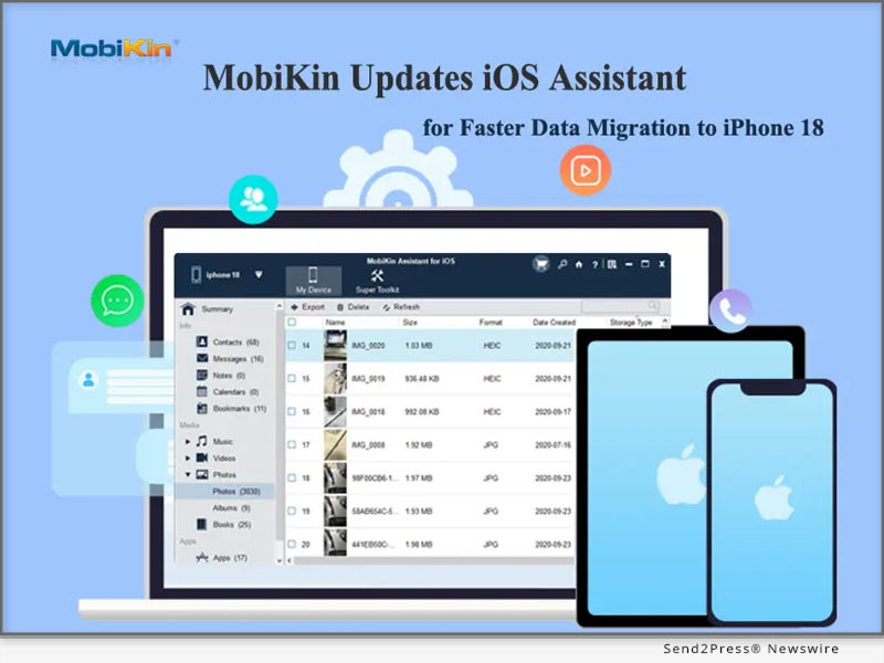 MobiKin Updates iOS Assistant for Faster Data Migration to iPhone 18