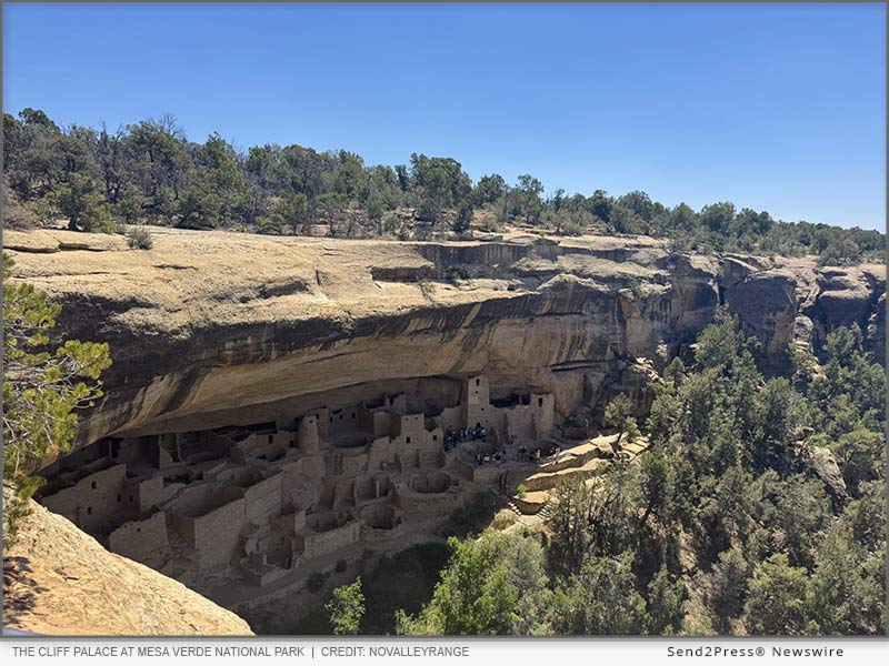 The Cliff Palace at Mesa Verde National Park, located in Montezuma County, Colorado (Credit: NoValleyRange)