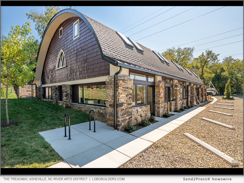 Lobo Builders Turns Abandoned Church into Six Townhomes, Reviving River Arts District Corner After Helene